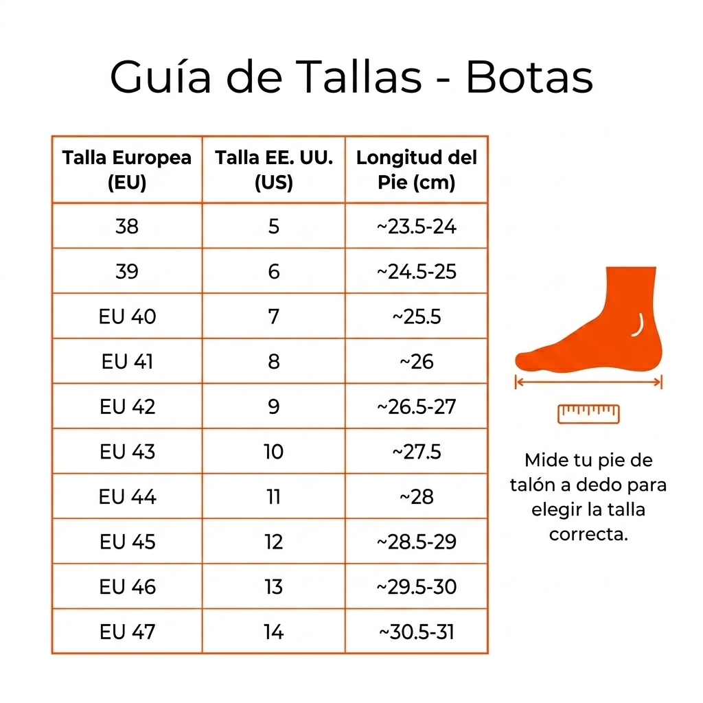 Guía de Tallas