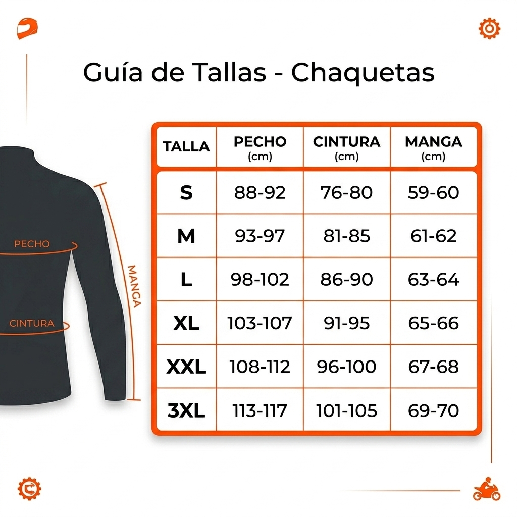 Guía de Tallas