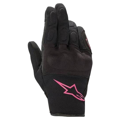 GUANTES ALPINESTAR STELLA SMAX DRYSTAR NEGRO ROSADO