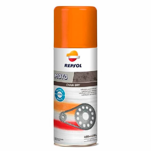 LUBRICANTE CADENA REPSOL CHAIN DRY NARANJA 400ML