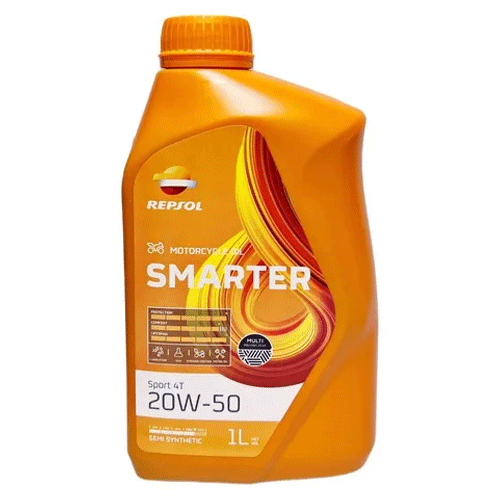 ACEITE REPSOL 20W-50 SMARTER SPORT SEMI 4T 1LT