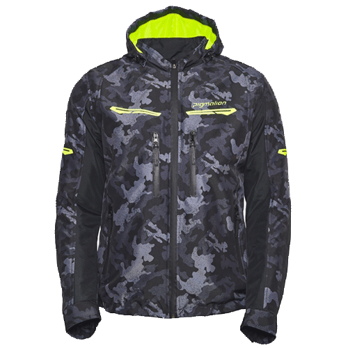 CHAQUETA PIGMALION FENIX CAMO GRIS