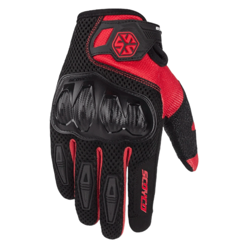 GUANTES SCOYCO MC151 ROJO