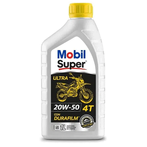 ACEITE MOBIL SUPER ULTRA 4T 20W-50 1 LIT