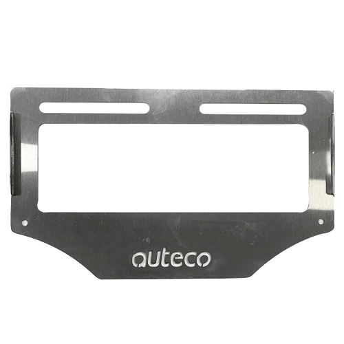 PORTA PLACA LAMINA PLATA AUTECO