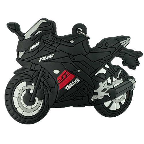 LLAVERO MOTO R15 NEGRO