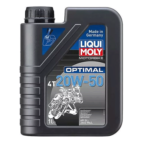 ACEITE LIQUI MOLY 20W-50 STREET SEMI SINT 4T 1L