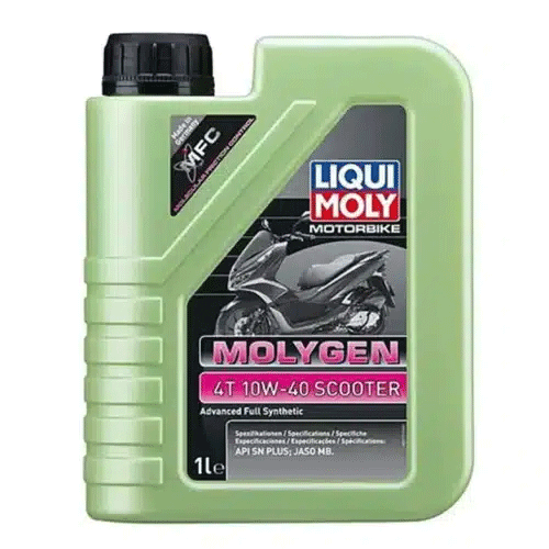 ACEITE LIQUI MOLY 10W-40 MOLYGEN SCOOTER VERDE 4T 1LT