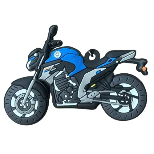 LLAVERO MOTO FZ 250 AZUL