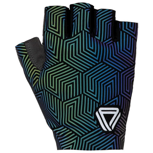 GUANTES MEDIO DEDO GW FULL REFLE NEGRO
