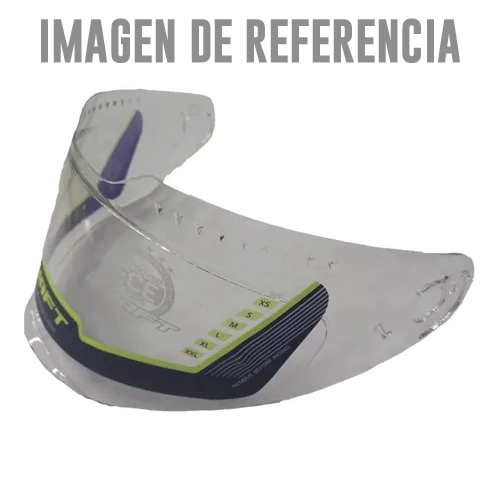 VISOR SHAFT 3700DV TRANSPARENTE