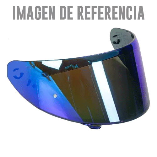 VISOR SPARTAN SEGMENT MT-V-18B IRIDIUM