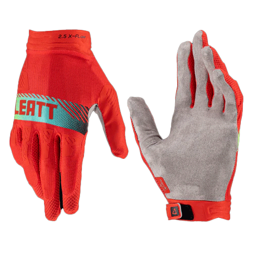 GUANTES LEATT 2.5 X-FLOW ROJO