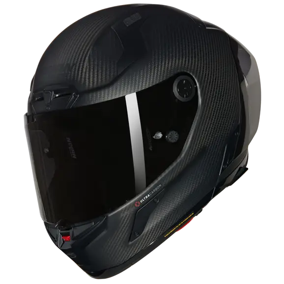 CASCO NOLAN 804RS ULTRA CARB PURO SOLID NEGRO MATE