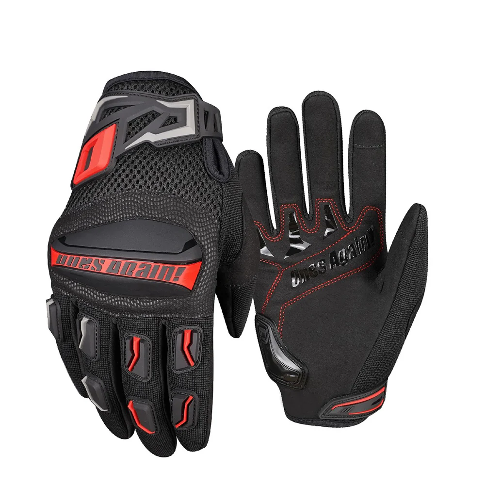 GUANTES GIACOMO ONES AGAIN MG02 NEGRO ROJO