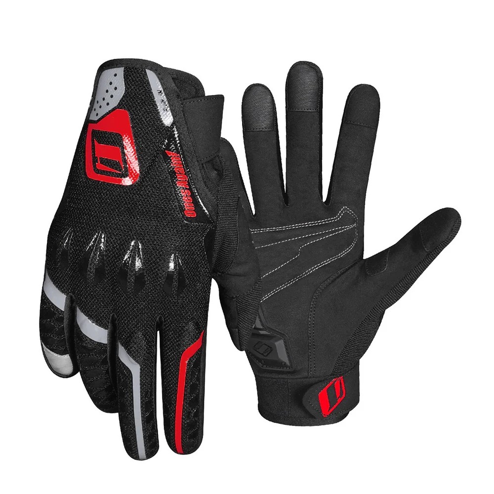 GUANTES GIACOMO ONES AGAIN MG03 NEGRO ROJO