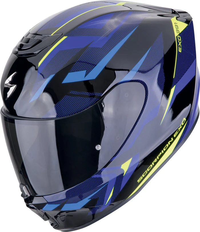 CASCO SCORPION EXO-391 AAXO NEGRO AZUL
