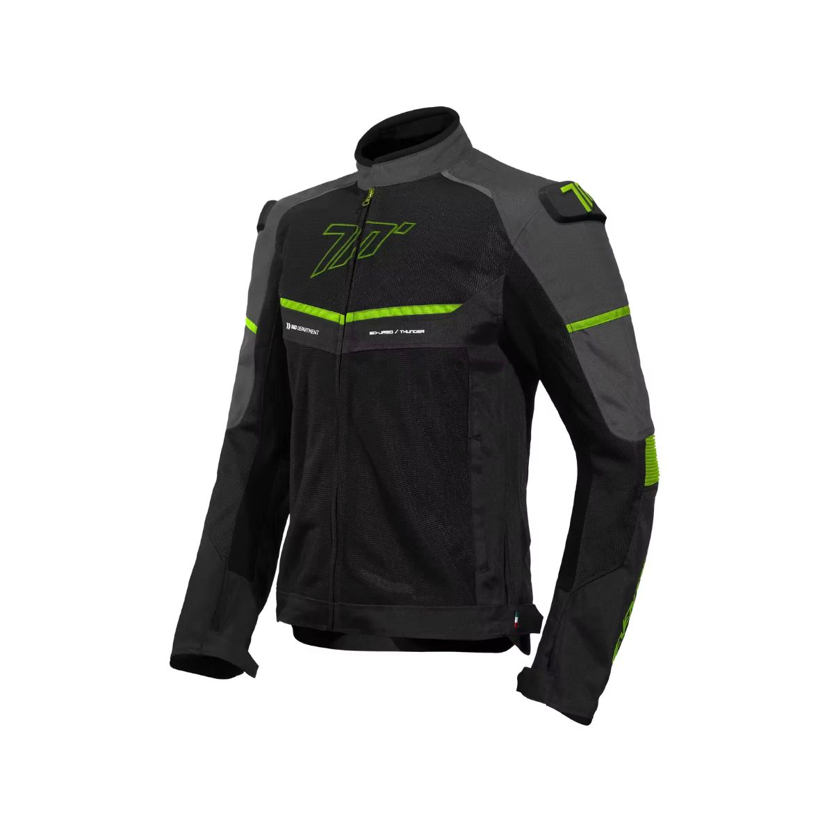 CHAQUETA SD-JR60 THUNDER MEN NEGRO GRIS AMARILLO