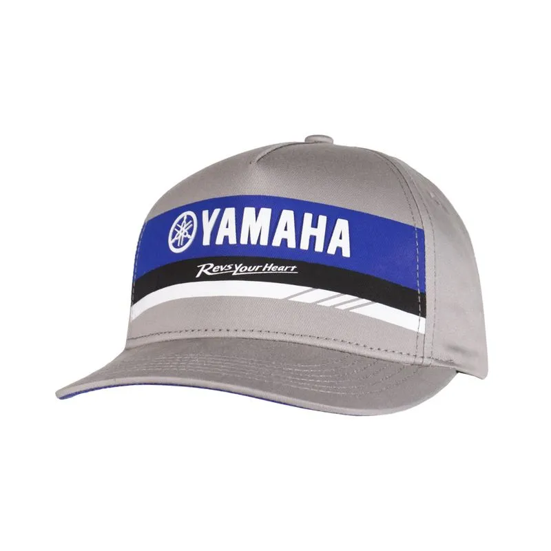 GORRA YAMAHA CURVA ROYAL GRAY