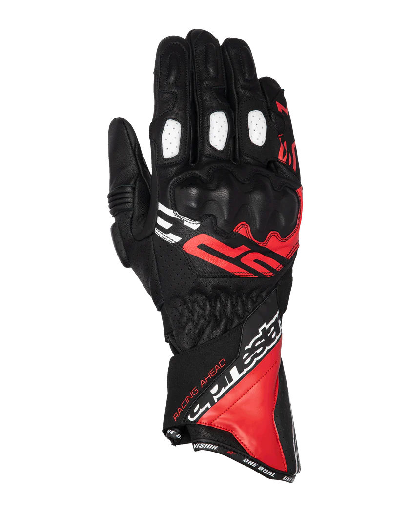 GUANTES ALPINESTARS SP-3 NEGRO ROJO