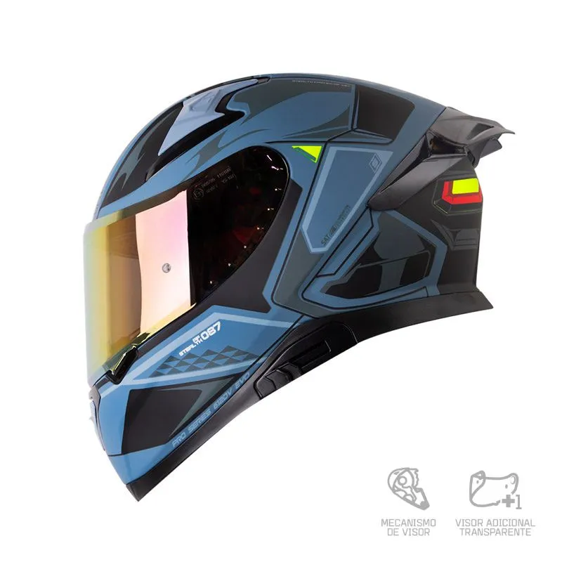 CASCO SHAFT PRO 612DV AF087 AZUL CLARO MATE