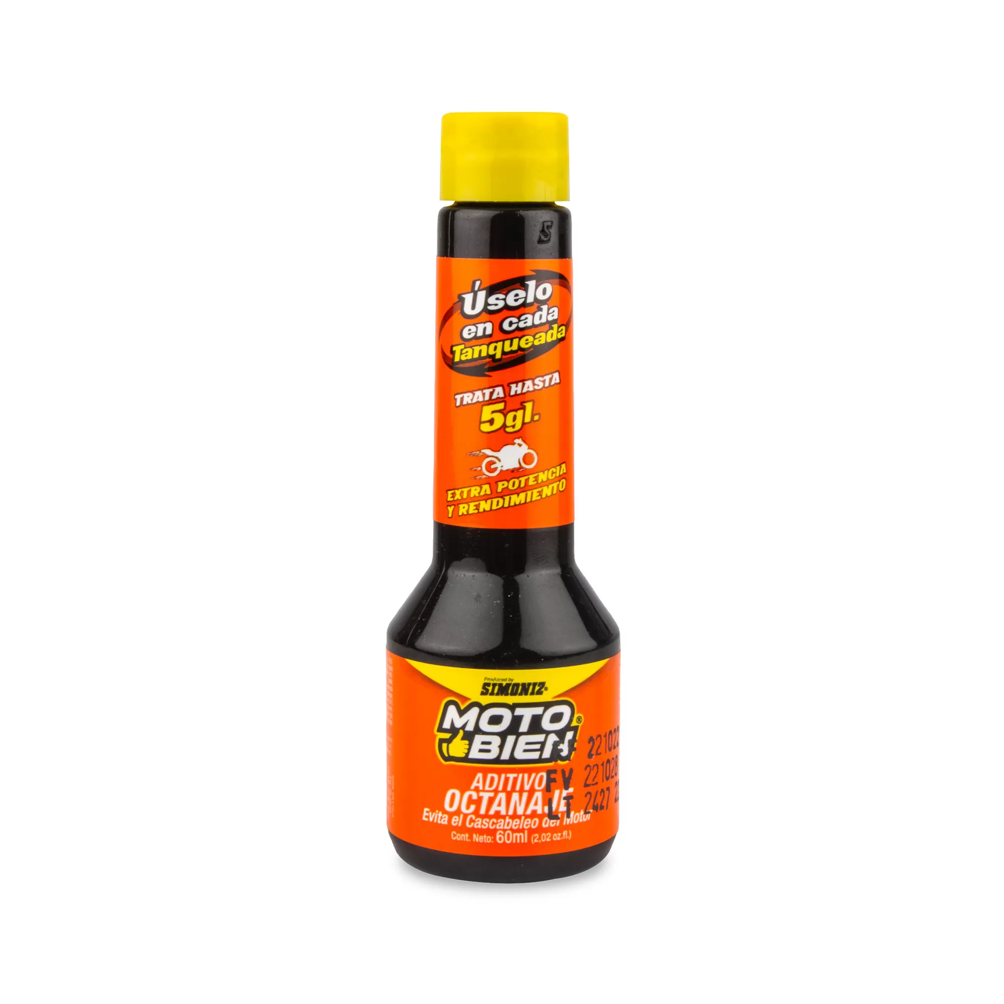 ADITIVO OCTANAJE SIMONIZ 60ML MOTOBIEN