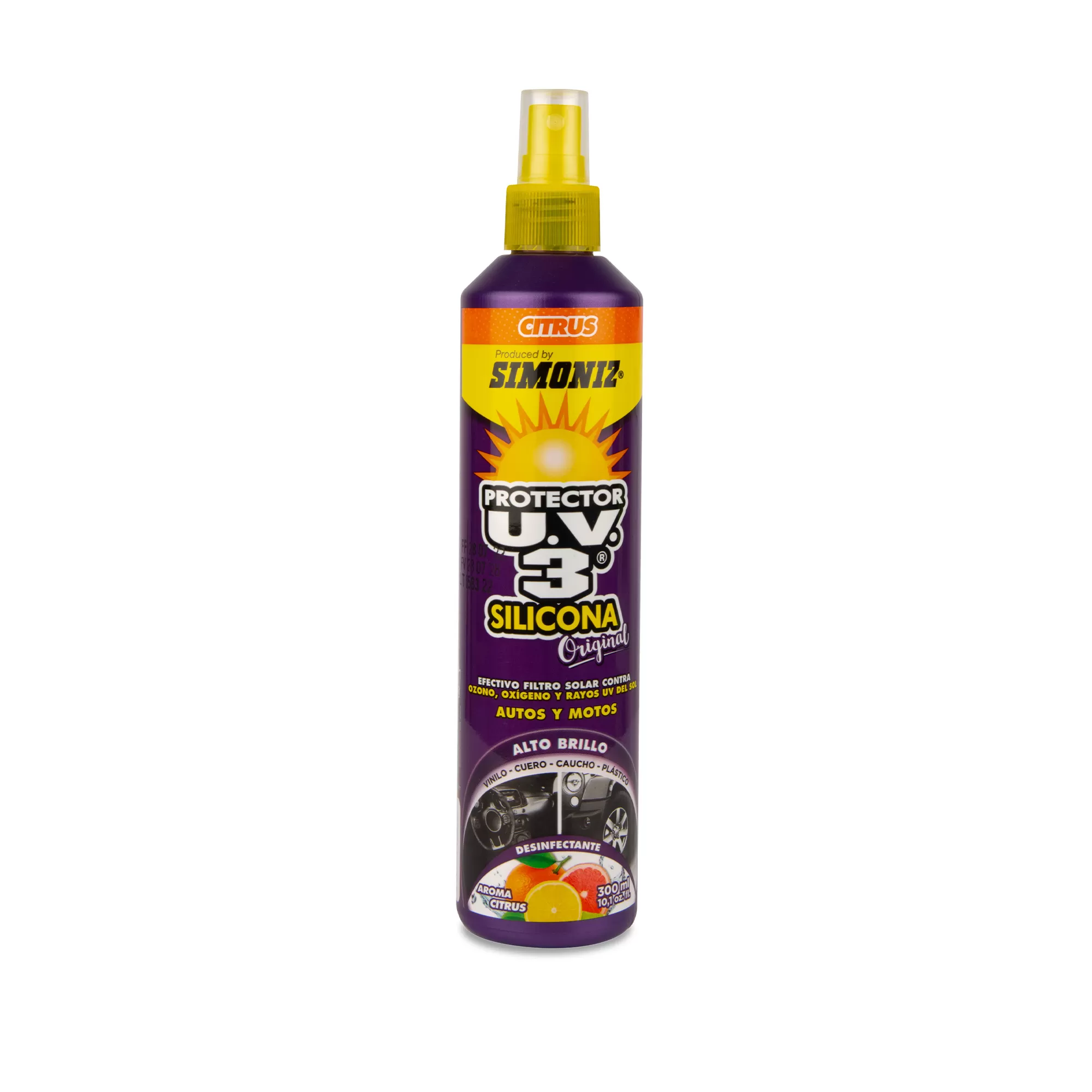 SILICONA SIMONIZ PROTECTOR UV 300ML CITRUS