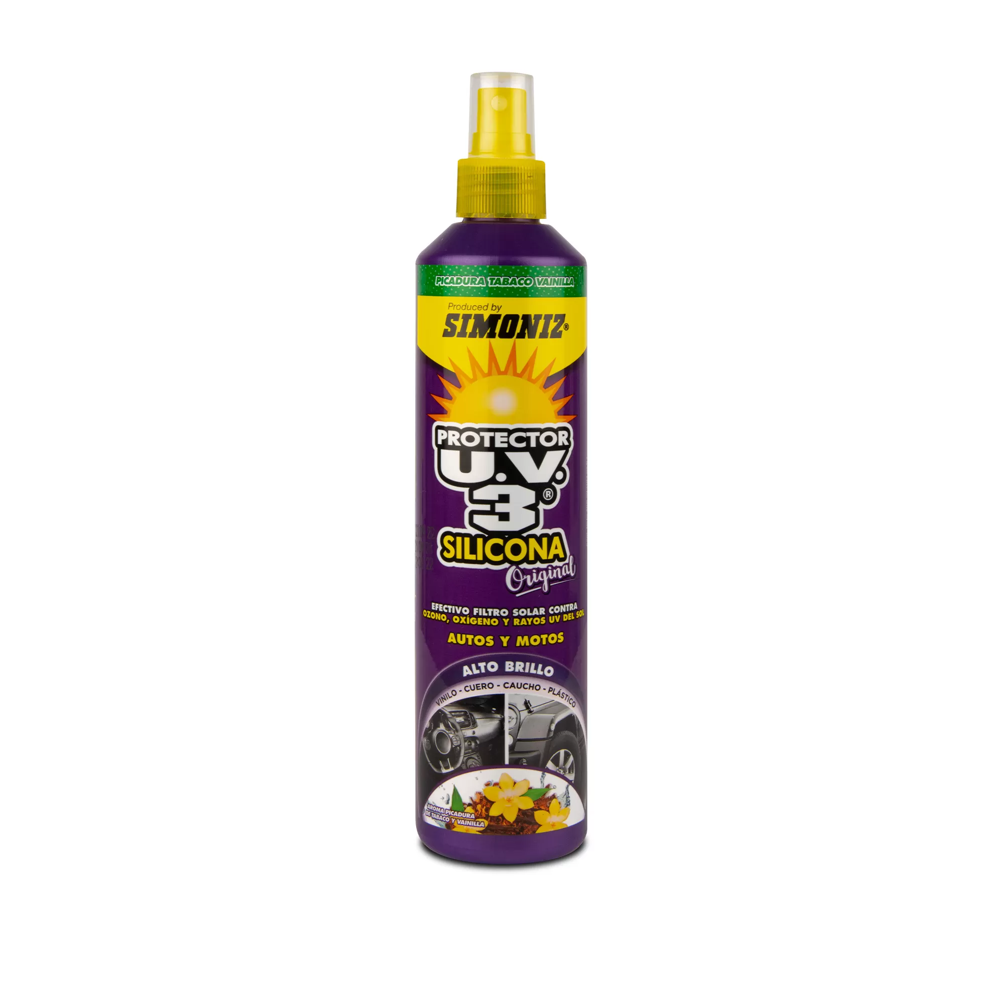SILICONA SIMONIZ PROTECTOR UV 300ML PICADURA TABACO VAINILLA