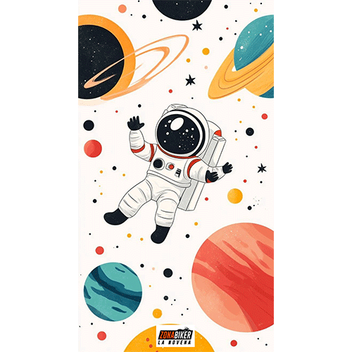 BUFF 90 CM ASTRONAUTA BLANCO 002