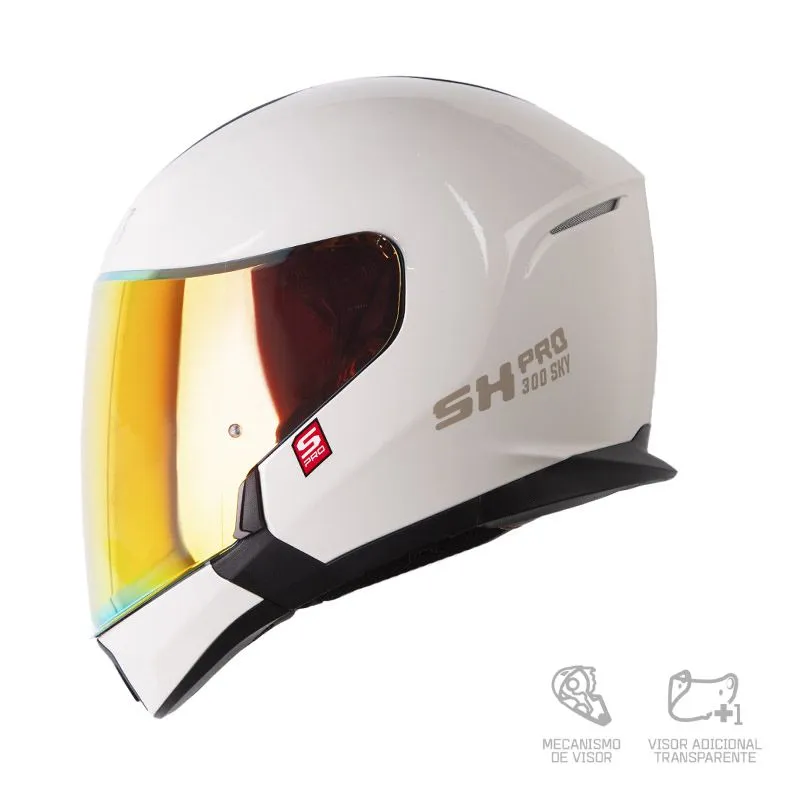 CASCO SHAFT PRO 300 SKY SOLID ARENA BRILLANTE