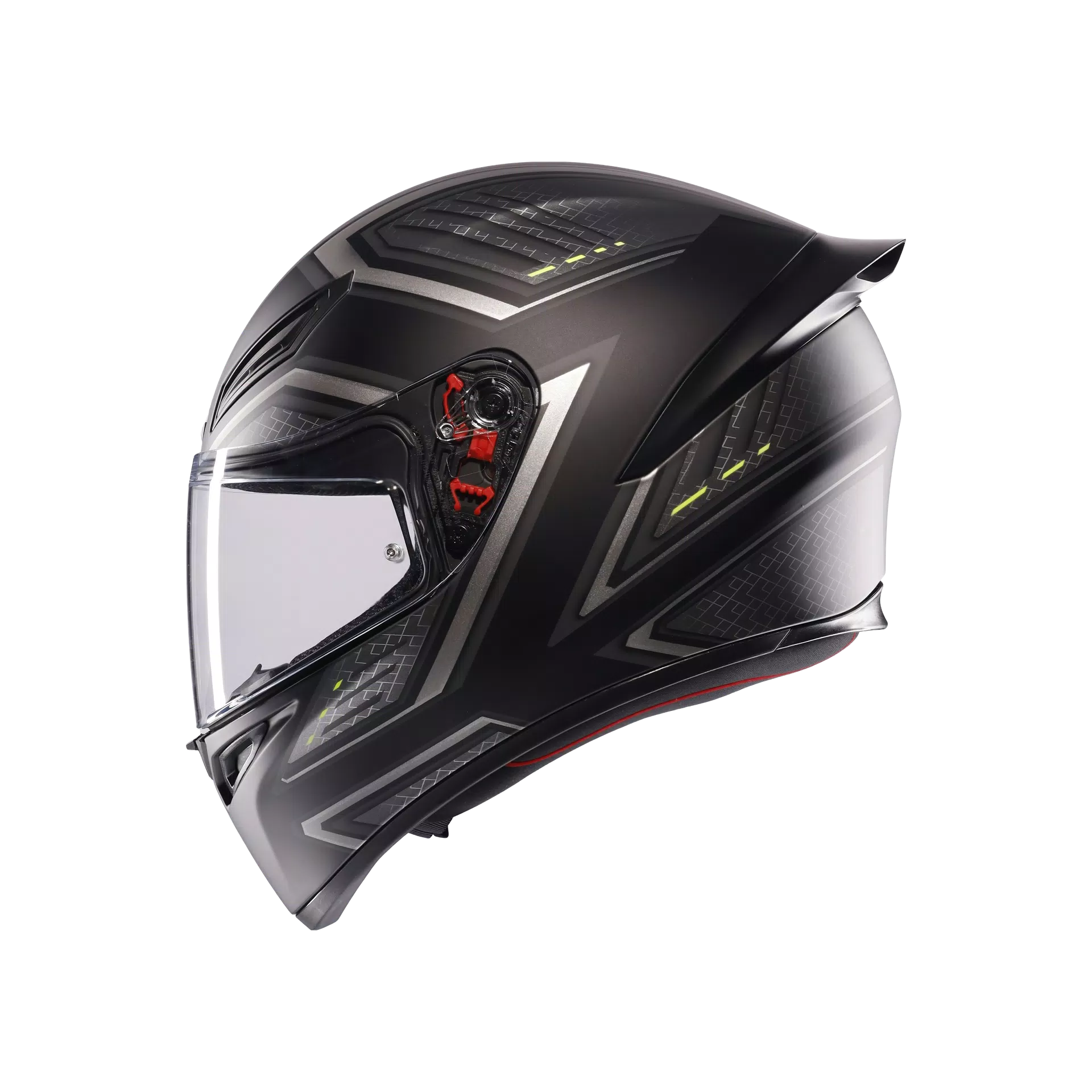 CASCO AGV K1-S SLING MATT BLACK GREY NEGRO GRIS MATE