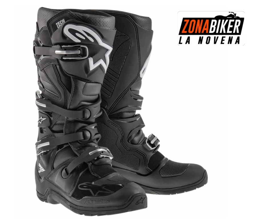BOTA ALPINESTAR MX TECH 7 NEGRO