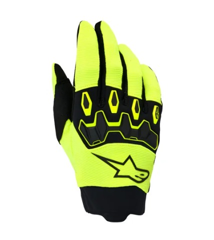 GUANTES ALPINESTARS FULL BORE V2 AMARILLO FLUORESCENTE