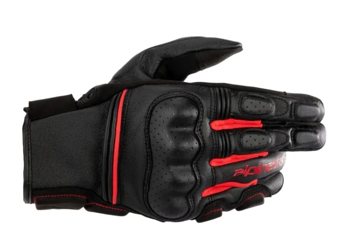 GUANTES ALPINESTARS PHENOM LEATHER NEGRO ROJO