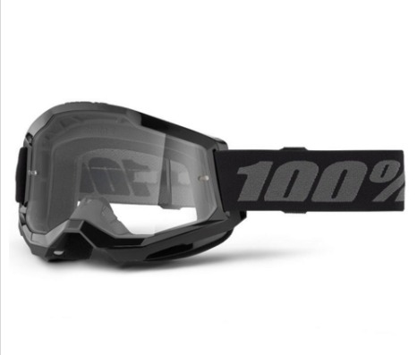GOGGLES 100% STRATA 2 KIDS NEGRO