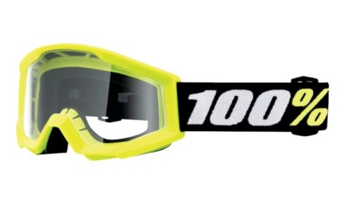 GOGGLES 100% STRATA 2 MINI AMARILLO