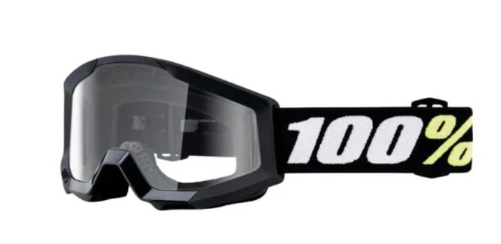 GOGGLES 100% STRATA 2 MINI NEGRO