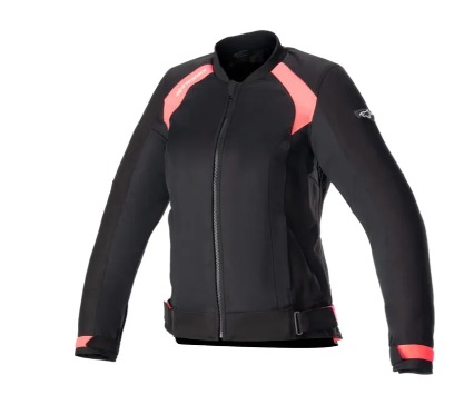 CHAQUETA ALPINSTARS ELOISE FEM V2 NEGRO ROSADO
