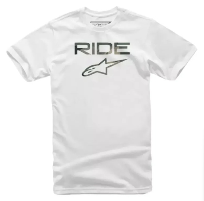 CAMISETA ALPINESTARS RIDE 2.0 BLANCO