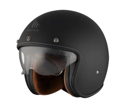 CASCO MT LE MANS 2 SV S SOLID A1 NEGRO MATE