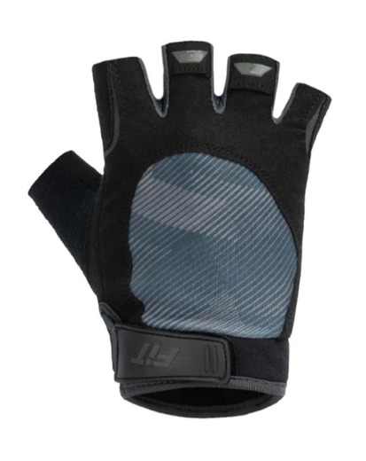 GUANTES SPORT FITNESS MEDIO DEDO CORE GRIS