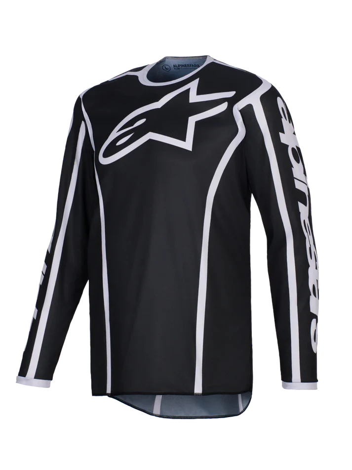JERSEY ALPINESTARS FLUID APEX NEGRO GRIS
