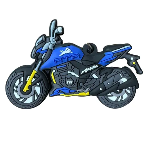 LLAVERO MOTO APACHE RTR AZUL