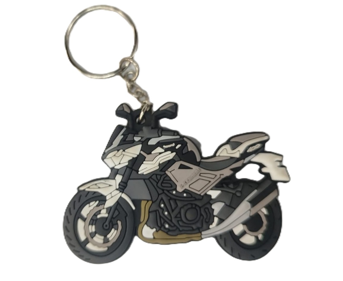 LLAVERO MOTO KAWASAKI Z400 GRIS