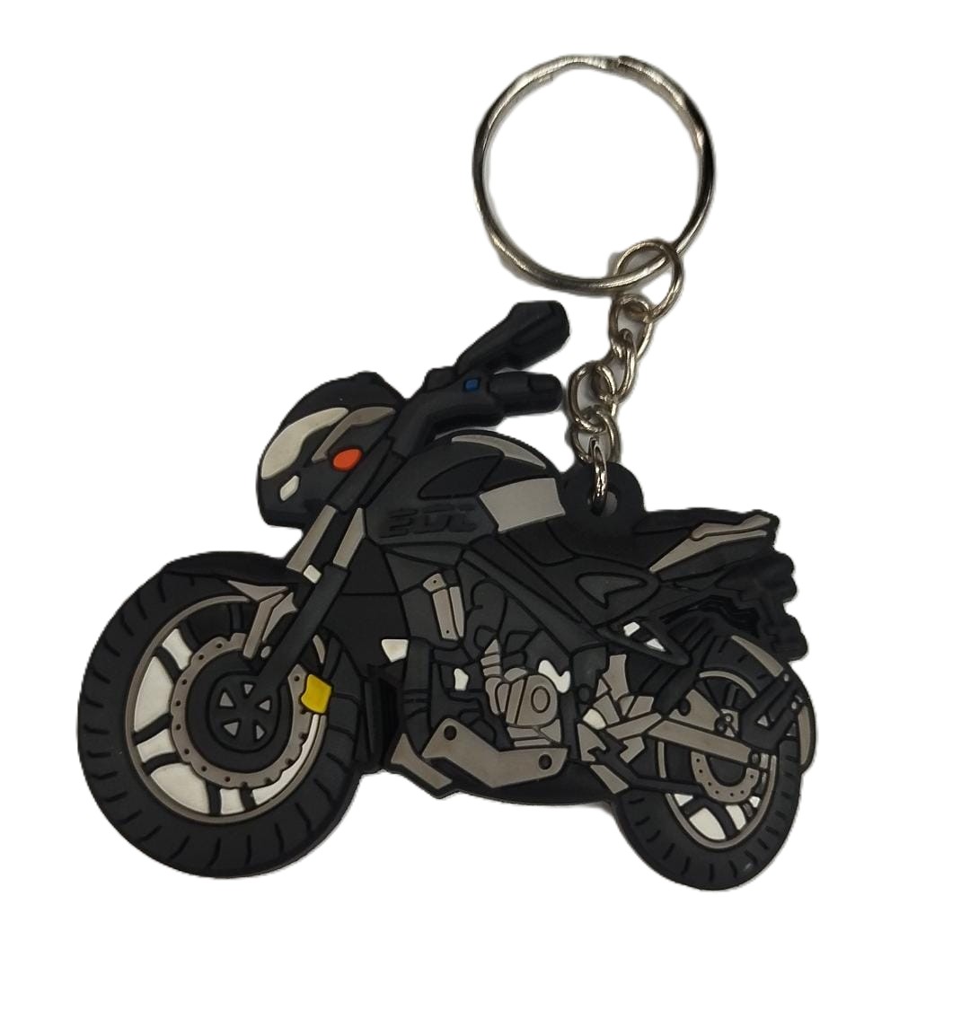 LLAVERO MOTO NS200 NEGRO