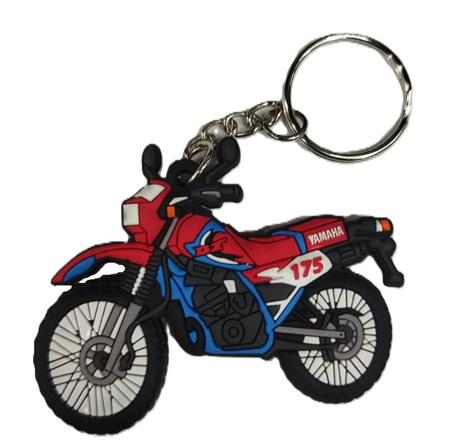LLAVERO MOTO DT ROJO