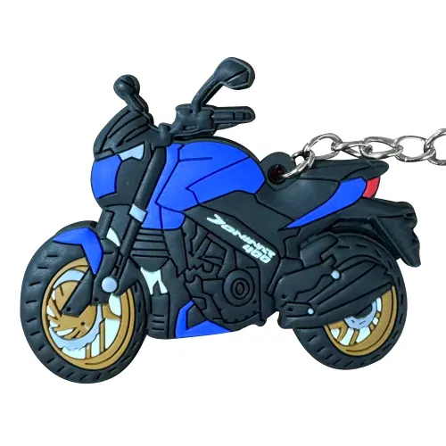 LLAVERO MOTO DOMINAR 400 AZUL