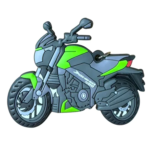 LLAVERO MOTO DOMINAR 400 VERDE