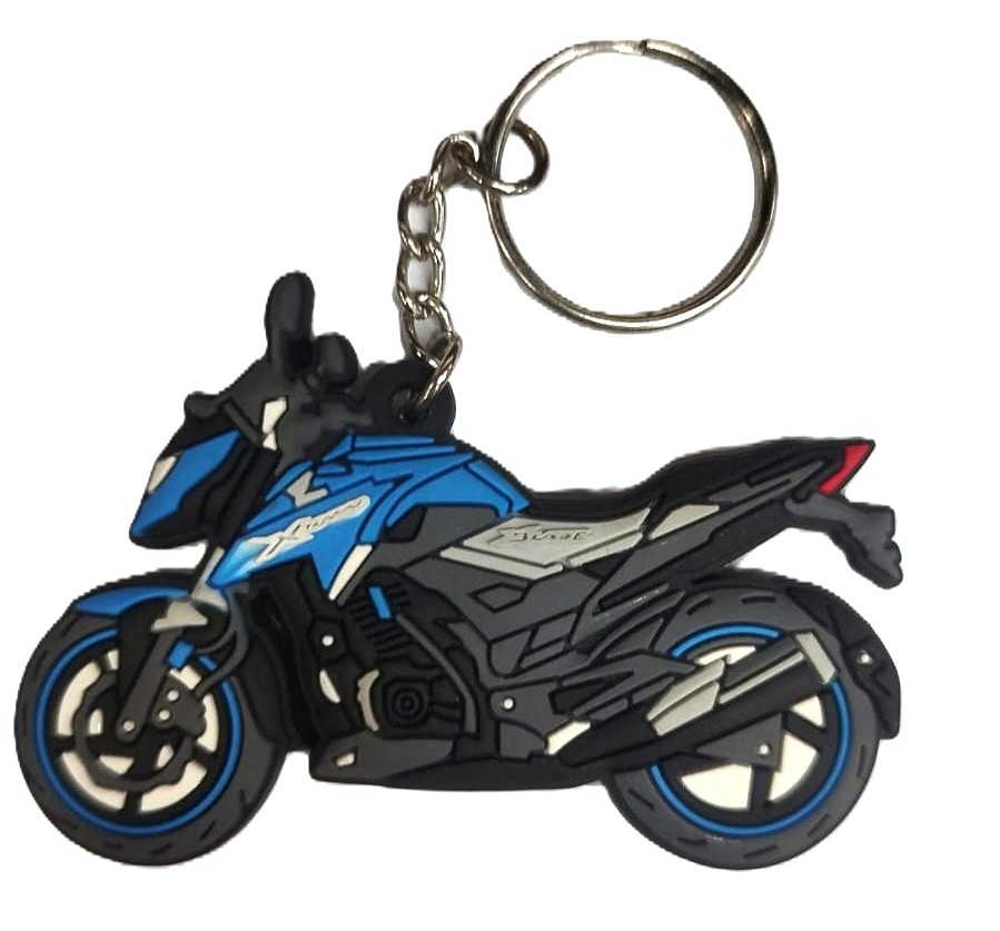 LLAVERO MOTO HONDA X-BLADE AZUL