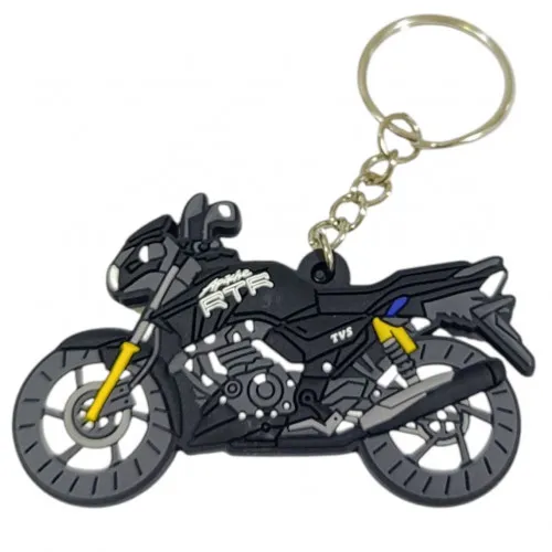 LLAVERO MOTO APACHE RTR NEGRO